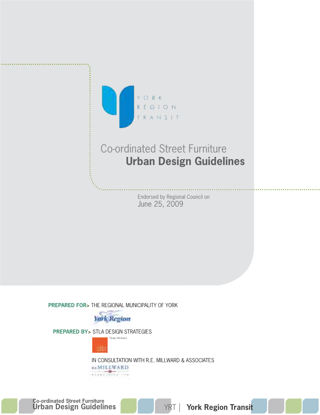 Co-Ordinated Street Furniture Urban Design Guidelines