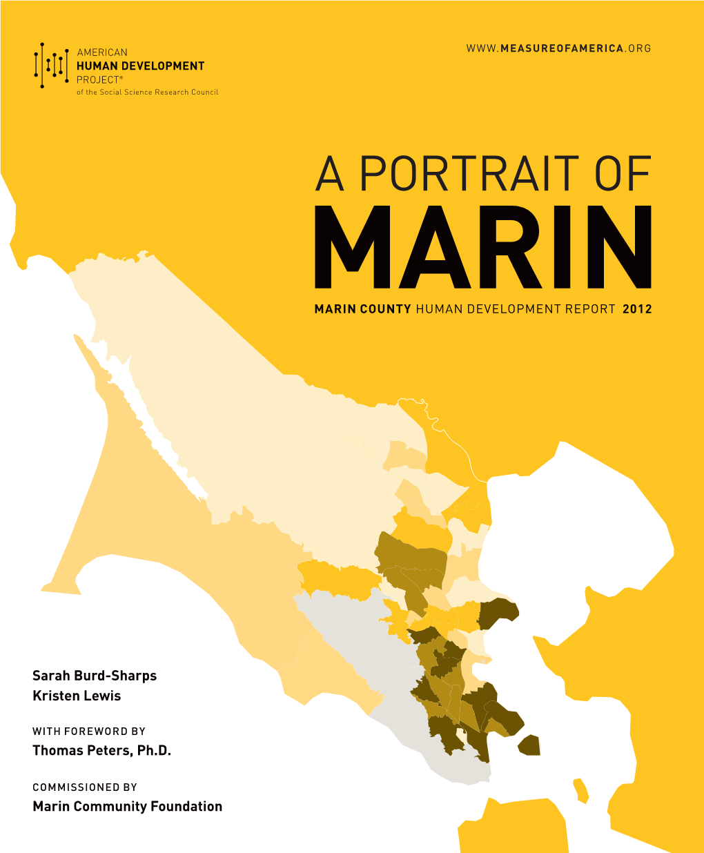 A Portrait of Marin Marin County Human Development Report 2012