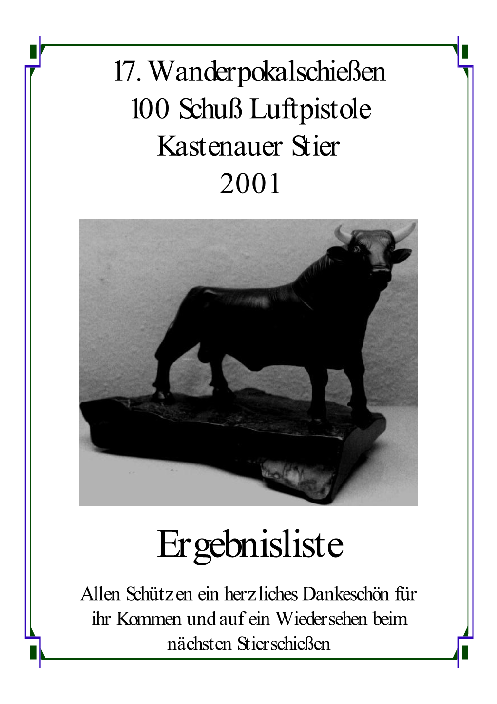 Kastenauer Stier 2001