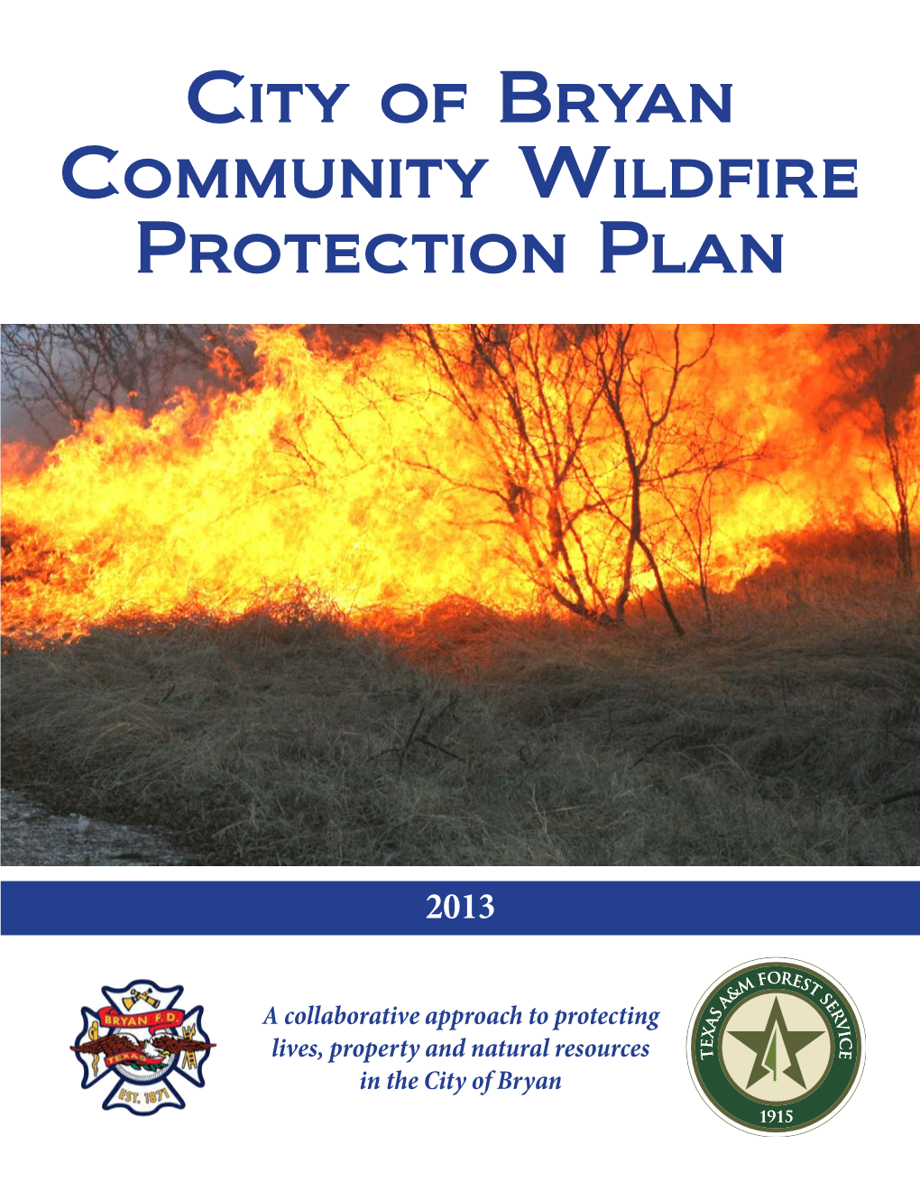 City of Bryan Community Wildfire Protection Plan