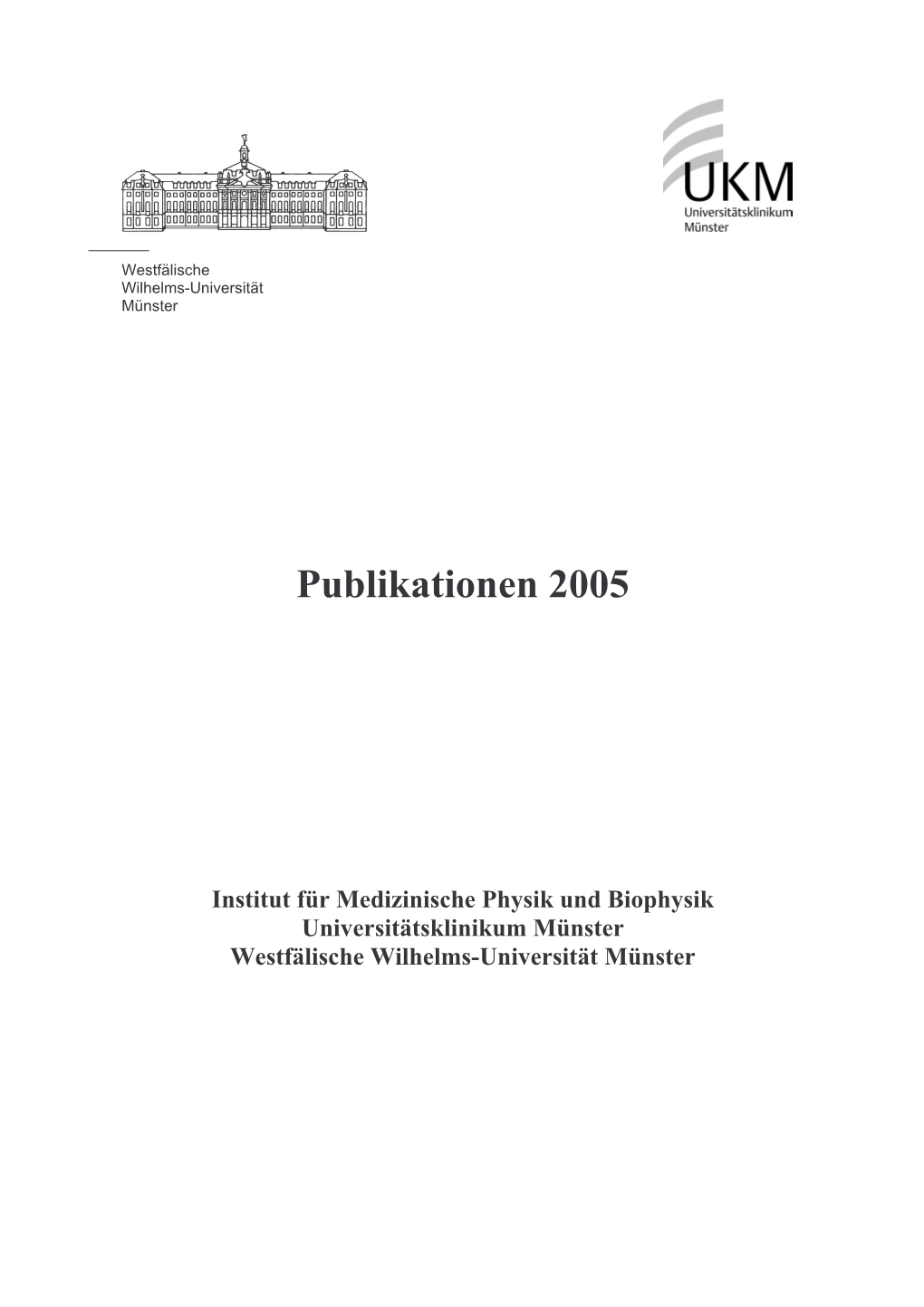 Publikationen 2005