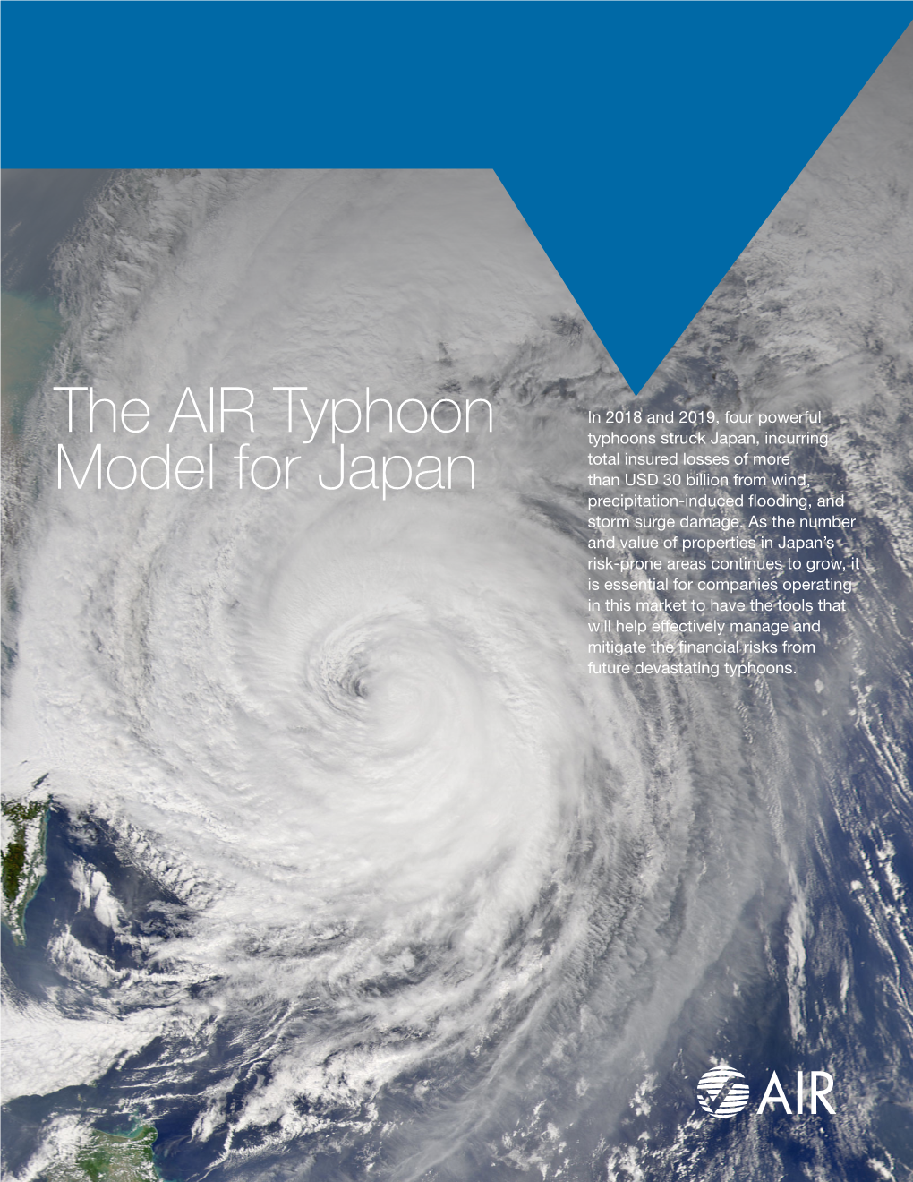 The Air Typhoon Model for Japan