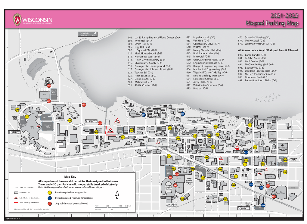 Moped Parking Map 2020-2021