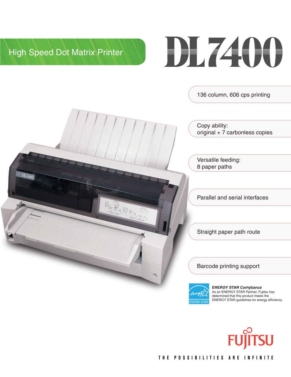 High Speed Dot Matrix Printer