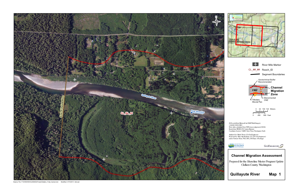 Quillayute River Zone Disconnected Tributary CMZ Alluvial Fan