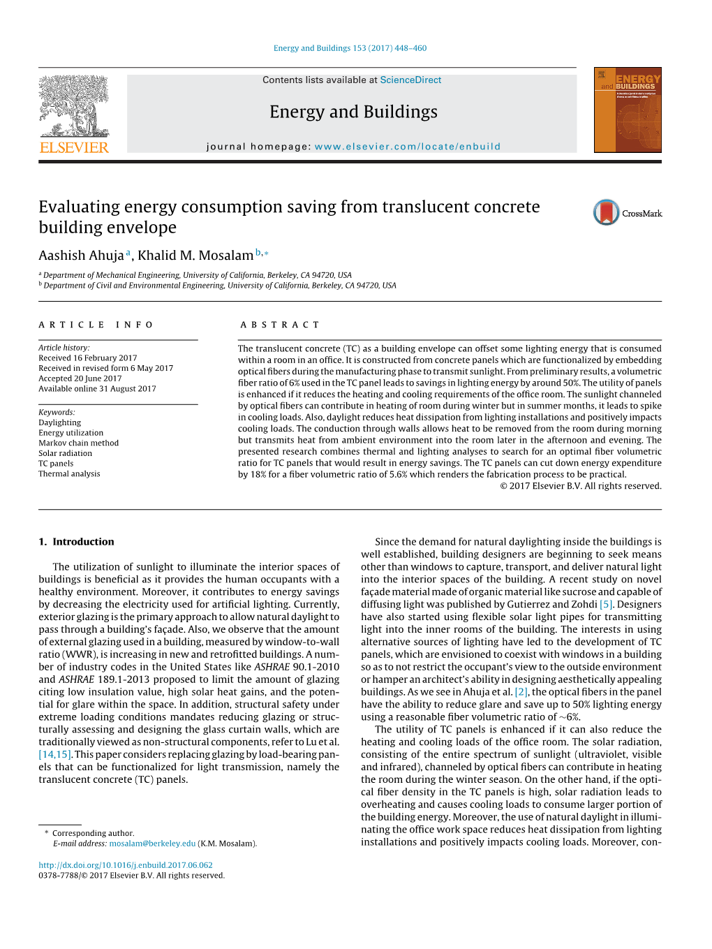 Evaluating Energy Consumption Saving from Translucent Concrete