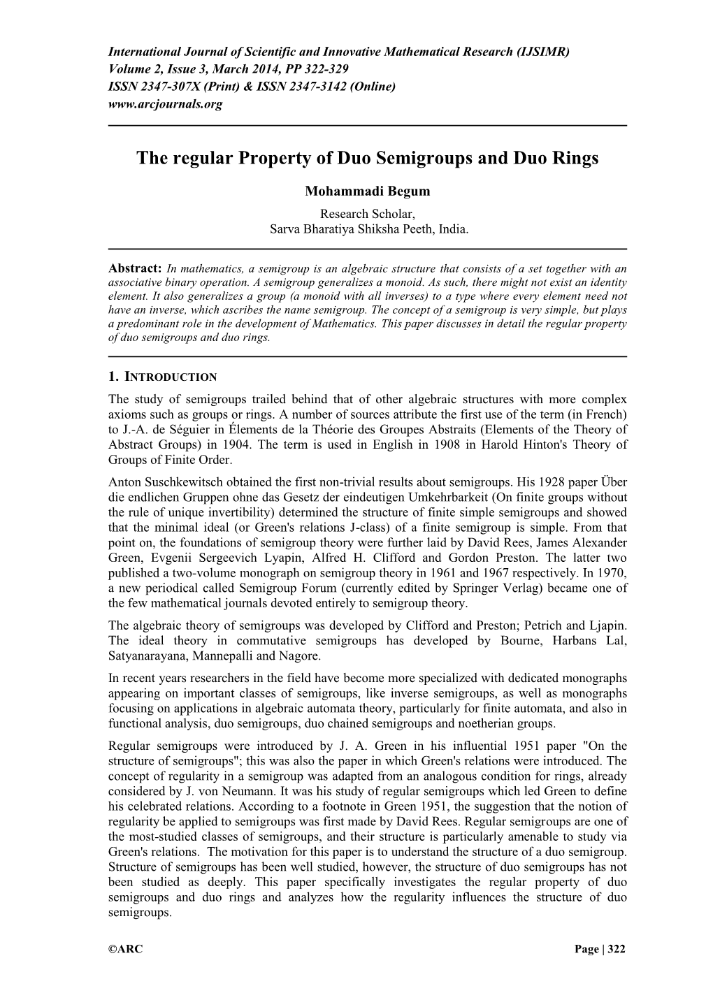 The Regular Property of Duo Semigroups and Duo Rings