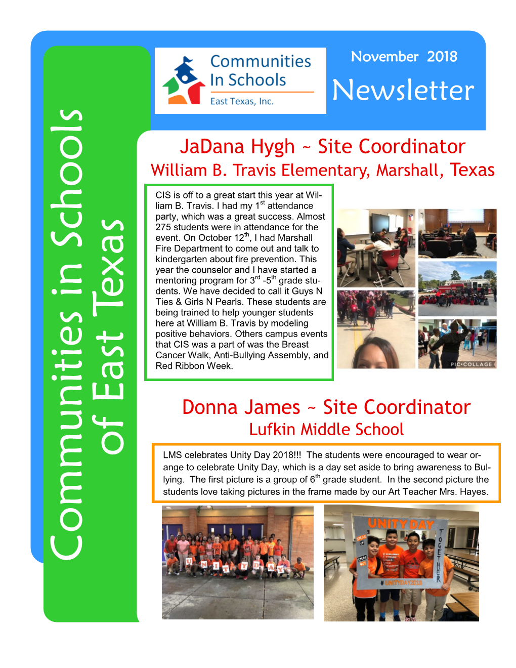 Communities in Schools East Texas