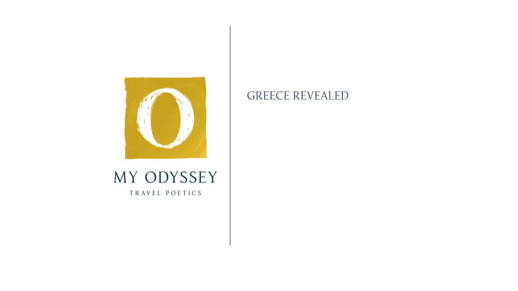 A New Poetic Way to Discover Greece