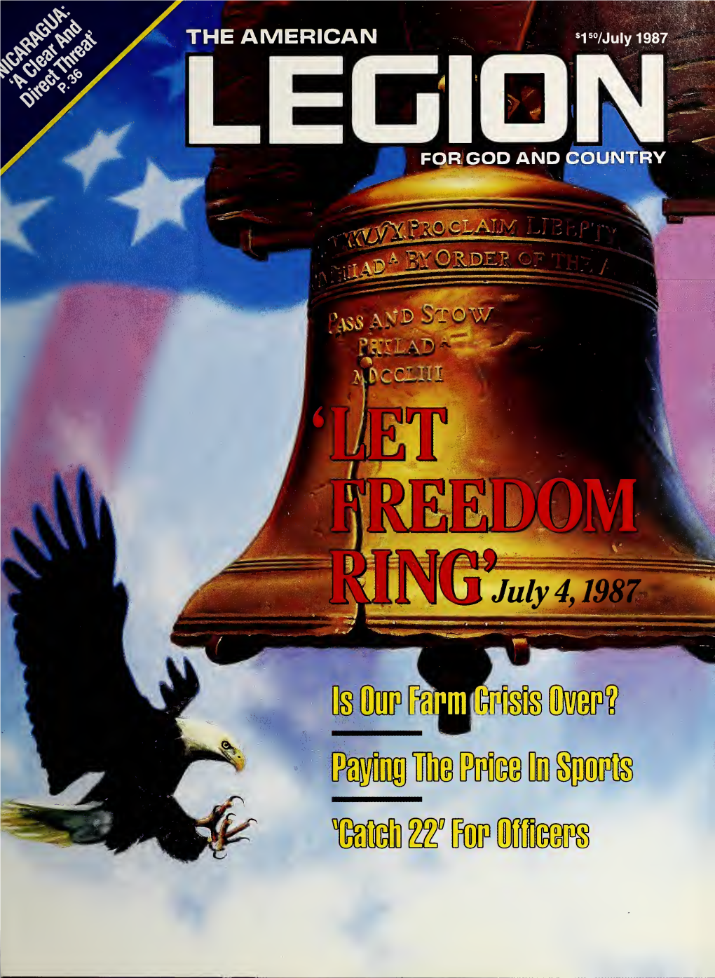 The American Legion [Volume 123, No. 1 (July 1987)]