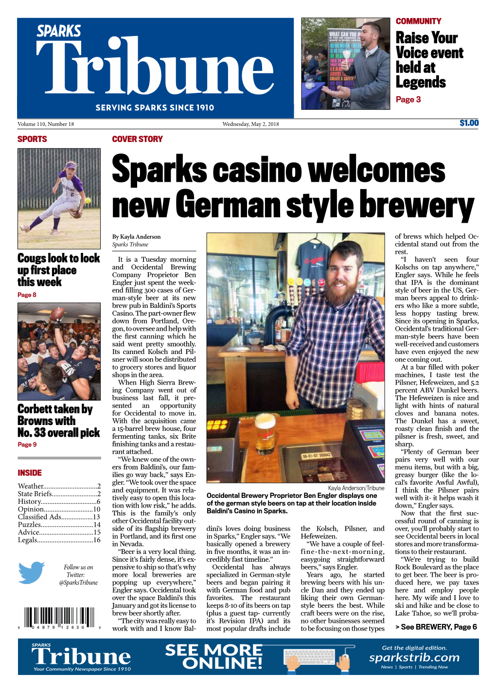 Sparks Casino Welcomes New German Style Brewery