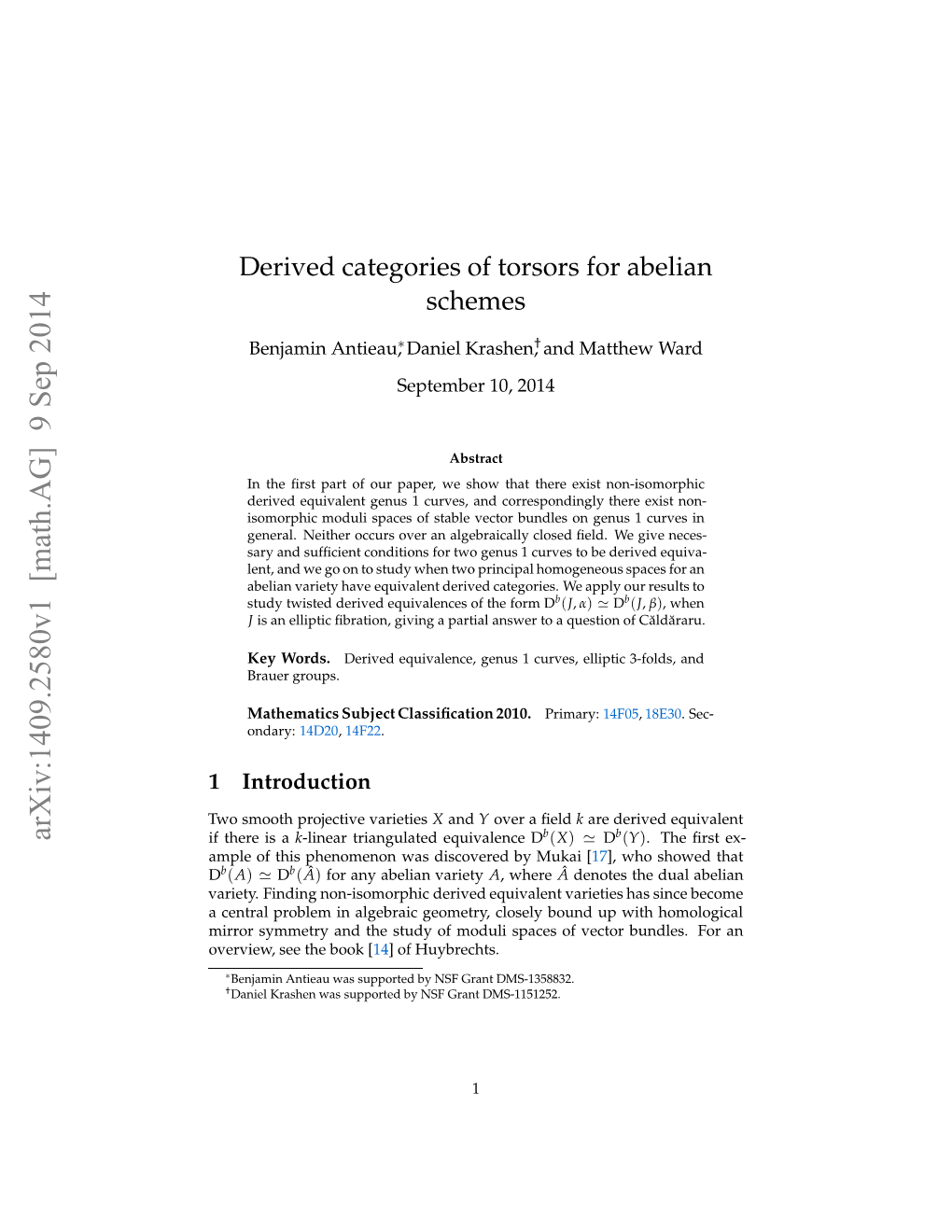 Derived Categories of Torsors for Abelian Schemes