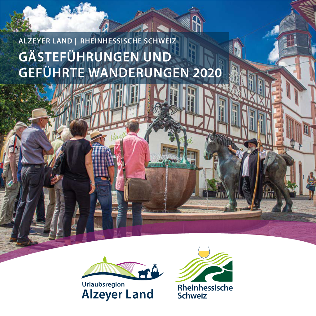 Gästeführungen Und Geführte Wanderungen 2020