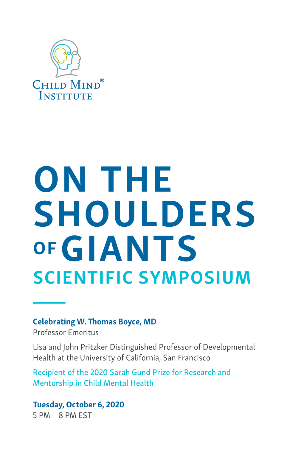 On the Shoulders of Giants Scientific Symposium