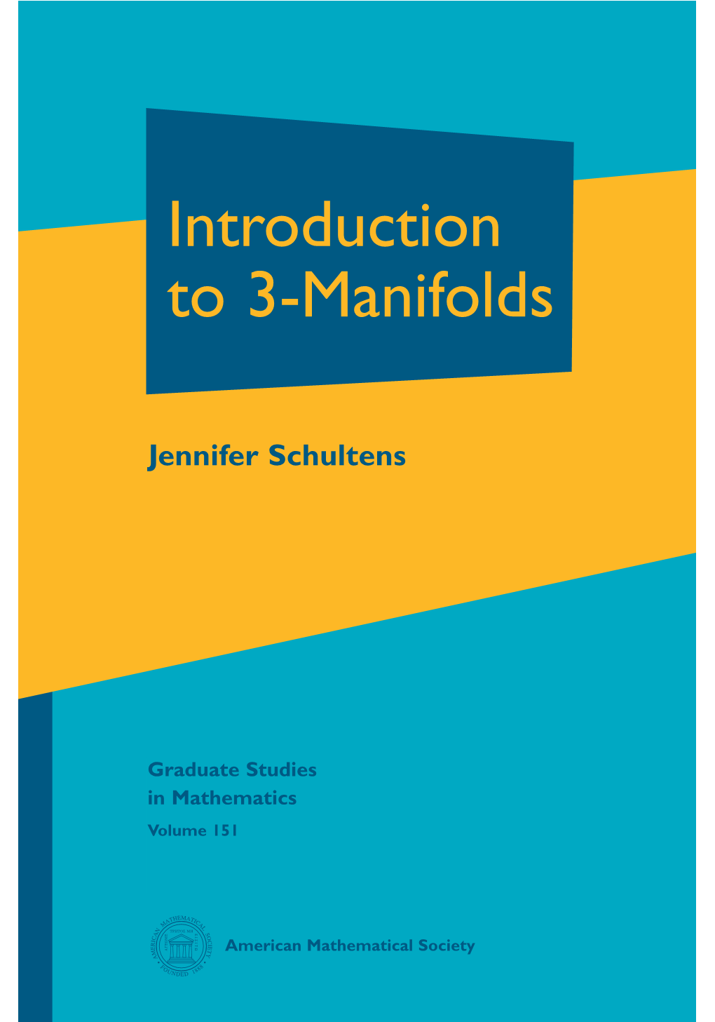 Introduction to 3-Manifolds