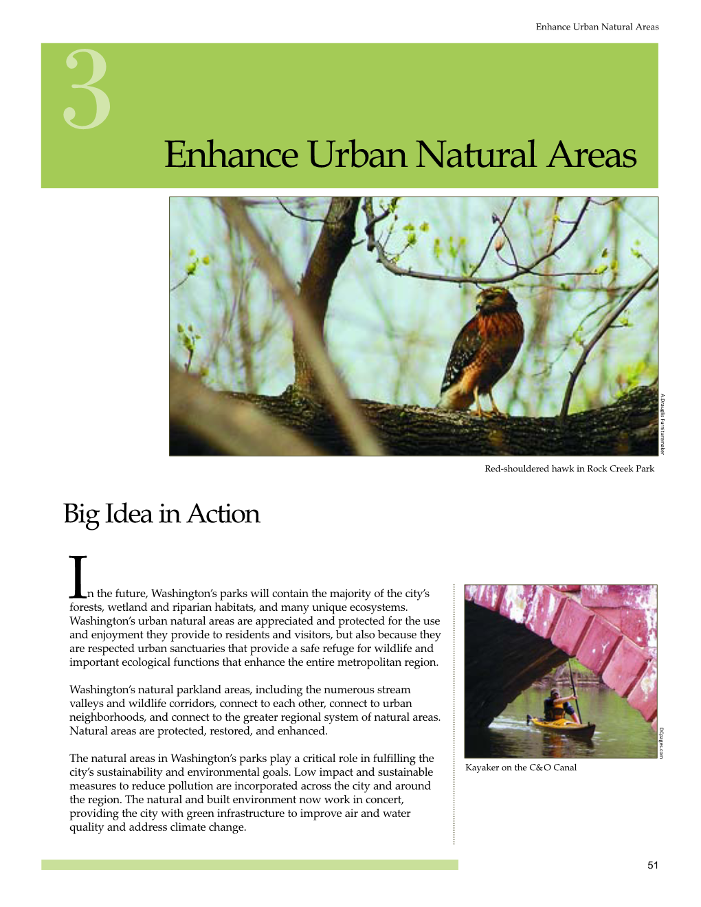 Enhance Urban Natural Areas 3 Enhance Urban Natural Areas A.Drauglis Furnituremaker