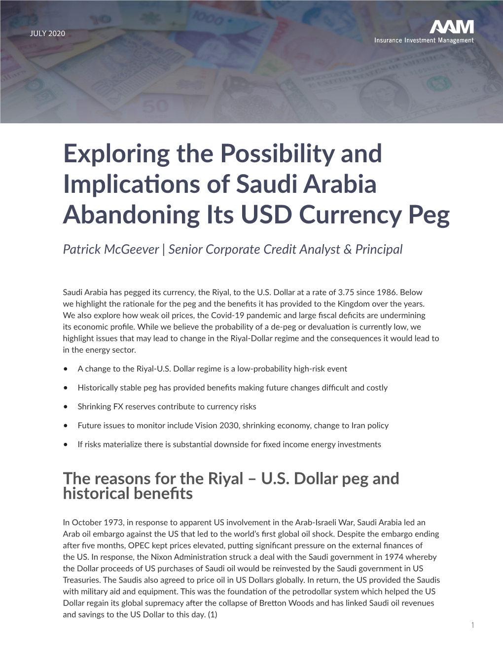 Exploring the Possibility and Implications of Saudi Arabia Abandoning Its USD Currency Peg