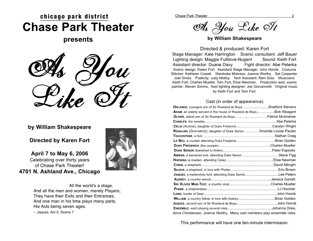 As You Like It Files/Asyoulikeit Program WEB.Pdf