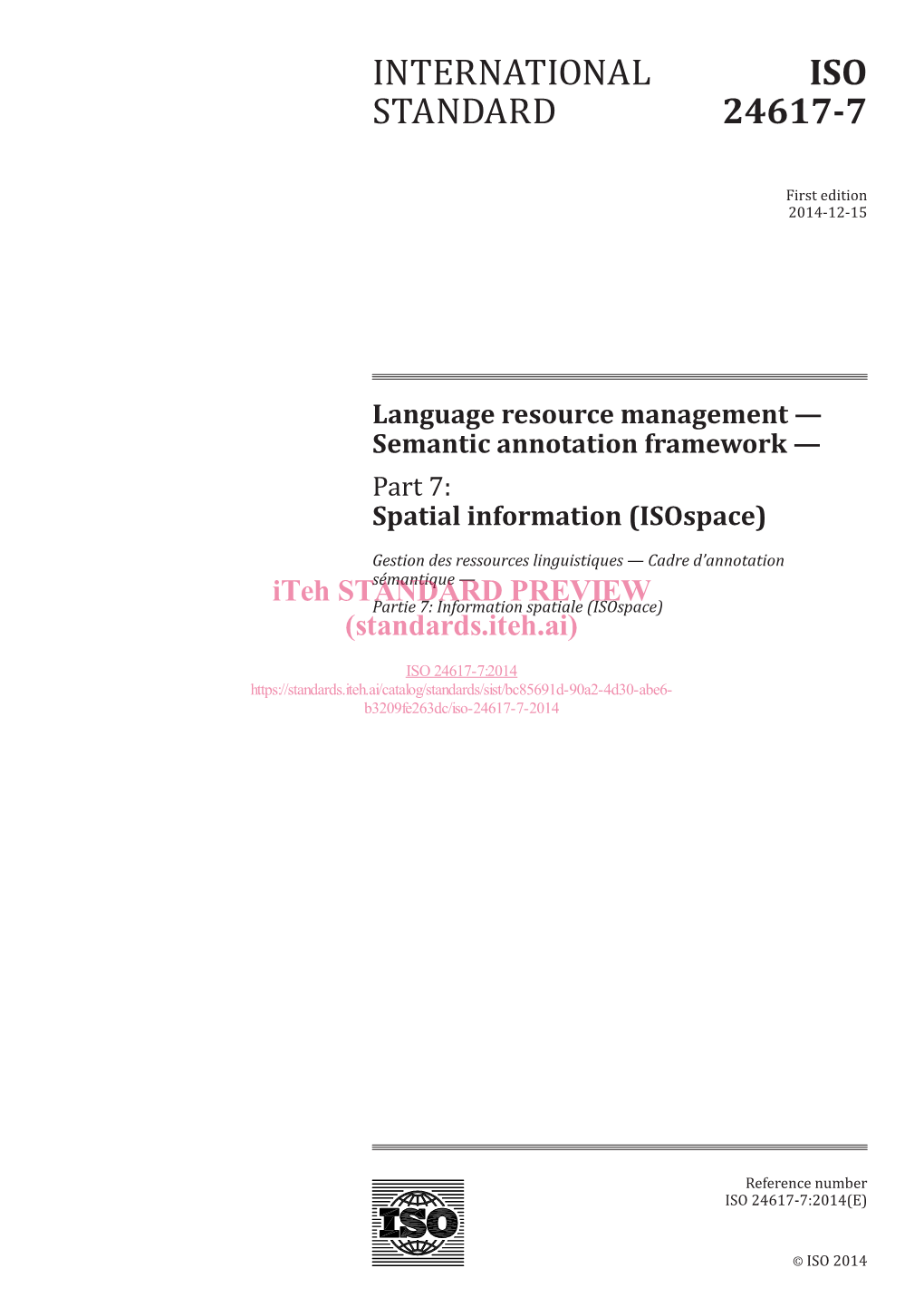 International Standard Iso 24617-7:2014(E)