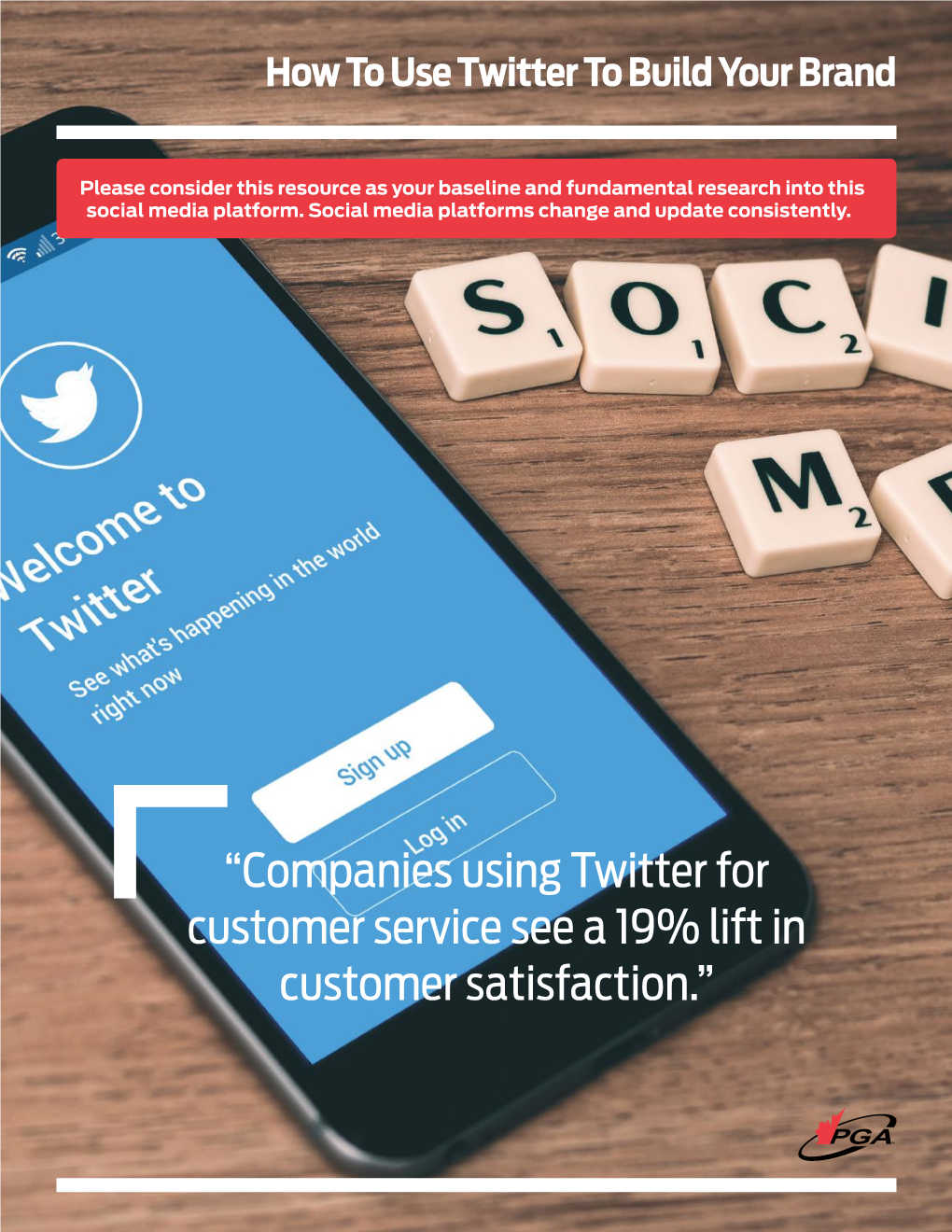 Companies Using Twitter for Customer Service See a 19% Lift in Customer Satisfaction.”