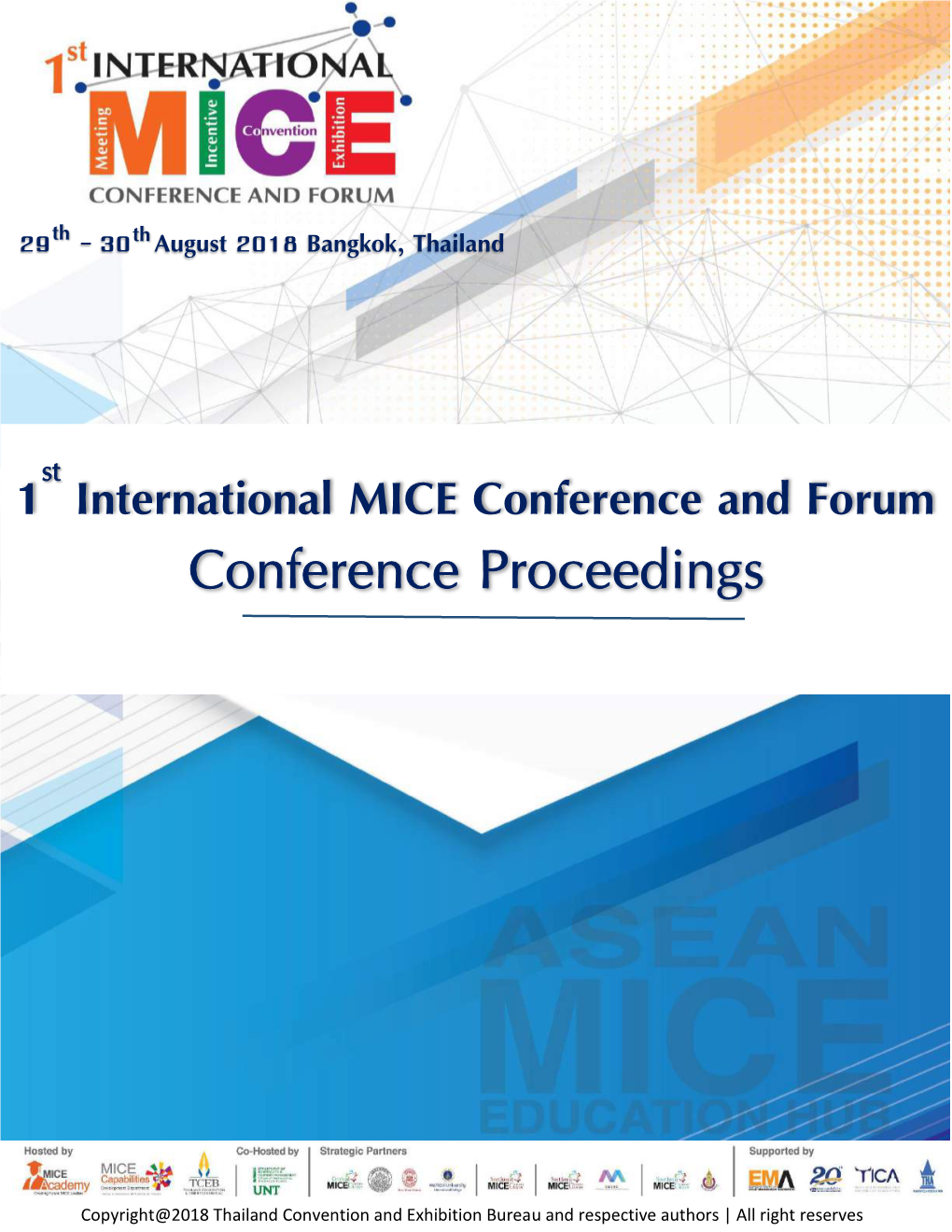 1 International MICE Conference and Forum