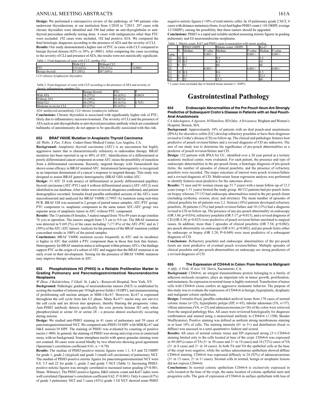 Gastrointestinal Pathology