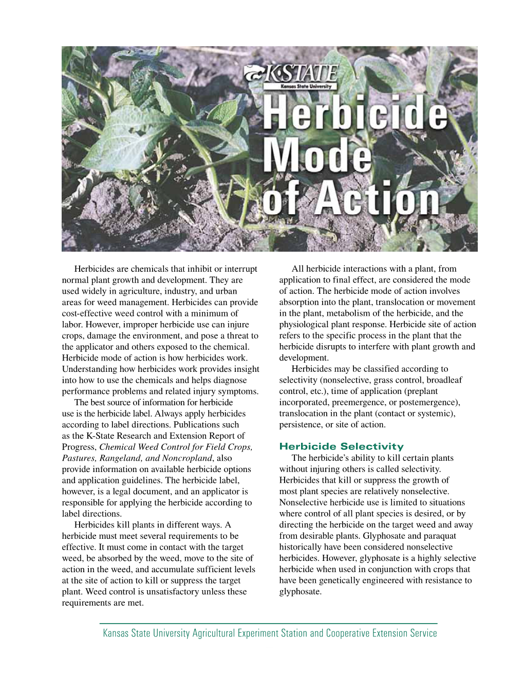 C715 Herbicide Mode of Action
