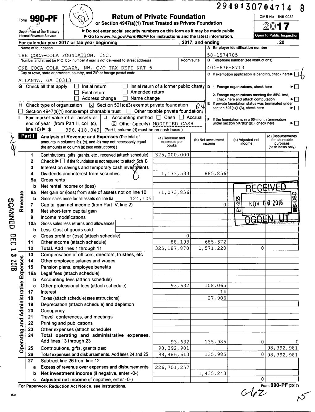 Form 990-PF 2949130704714 8