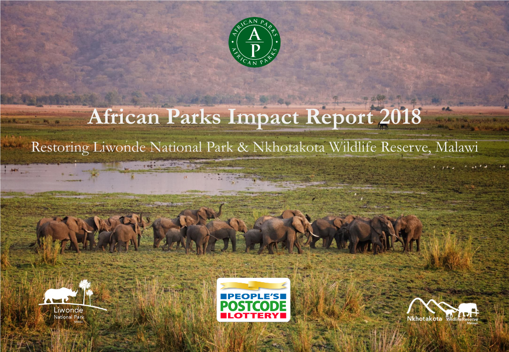 African Parks Impact Report 2018