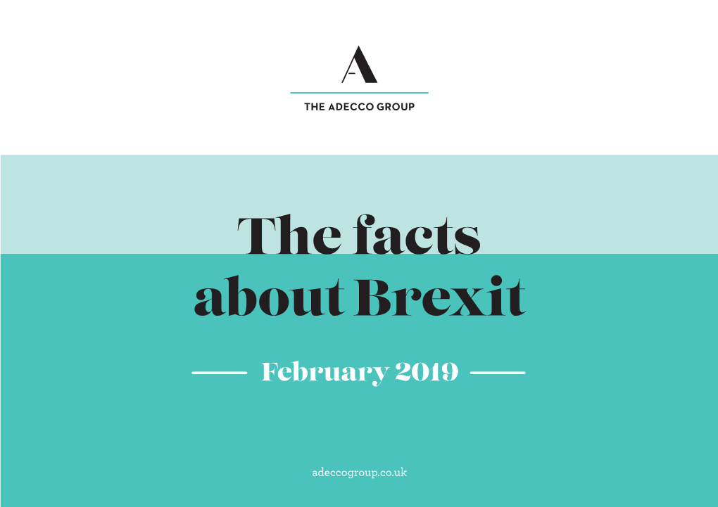 The Facts About Brexit