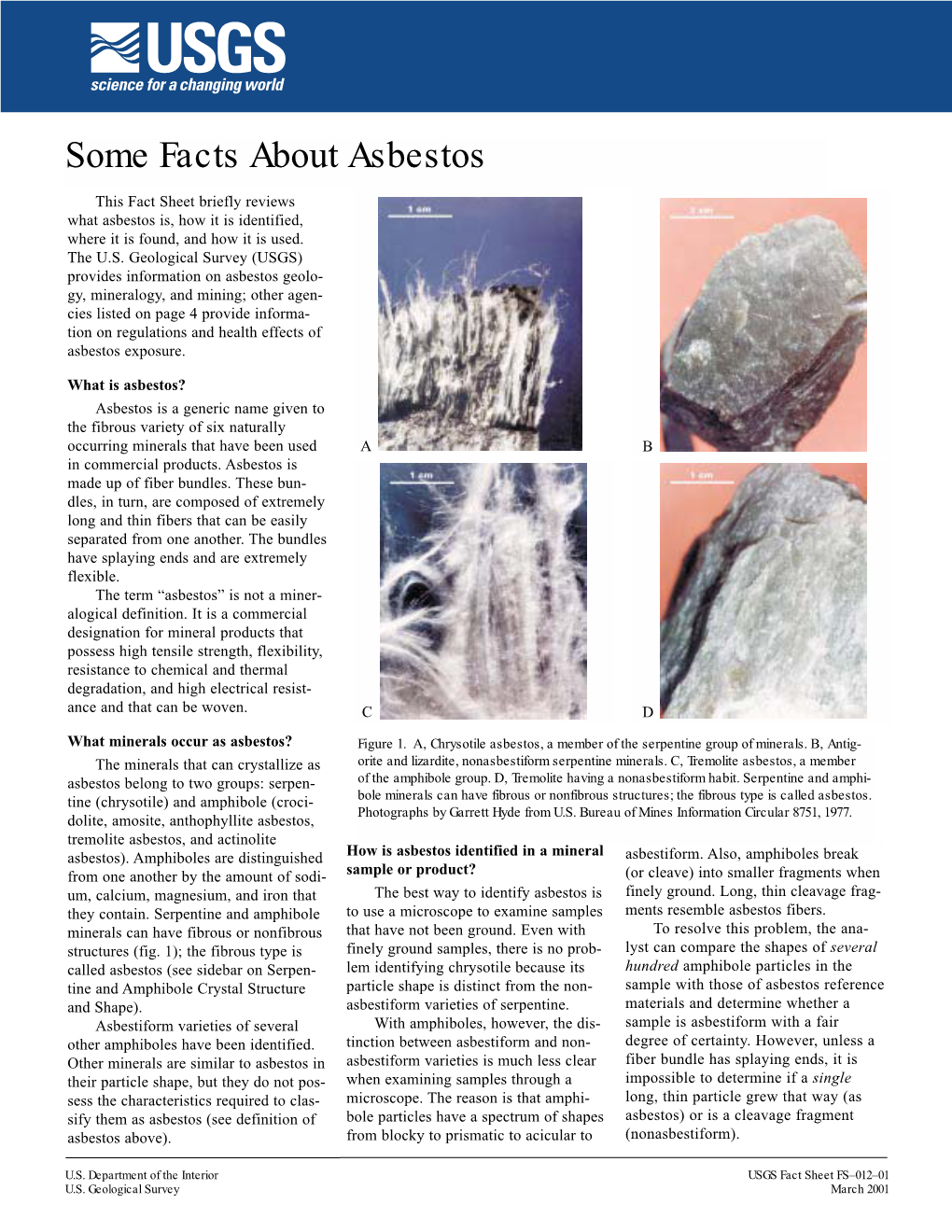 Some Facts About Asbestos