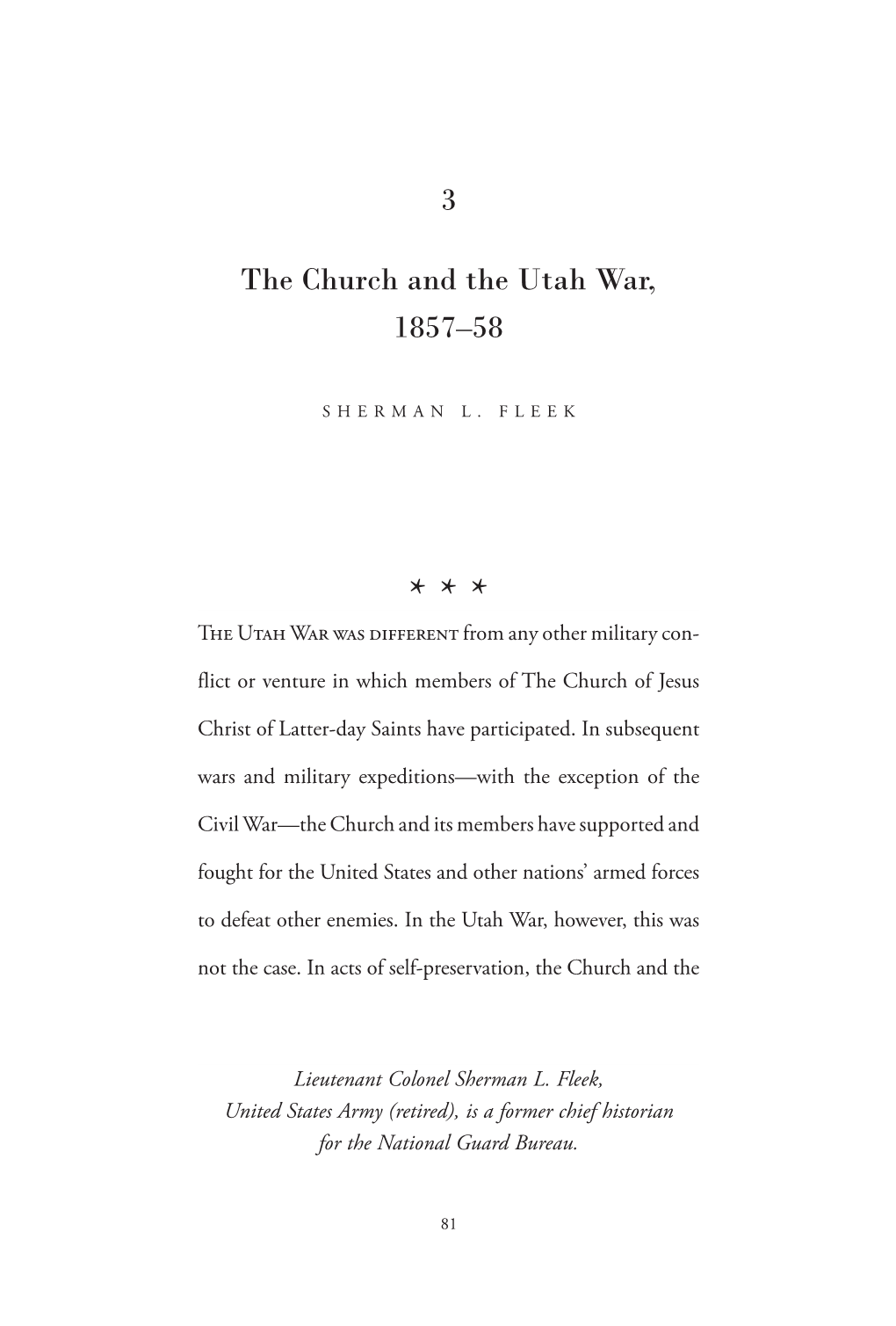 05 the Church & the Utah War.Indd