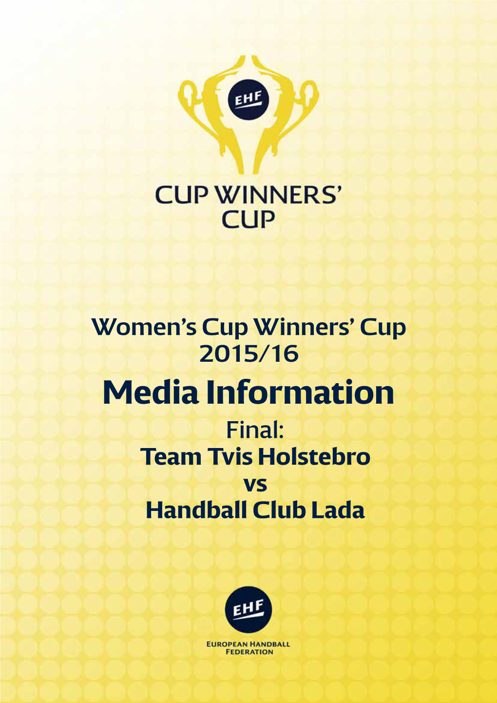 Team Tvis Holstebro Vs Handball Club Lada Media Information