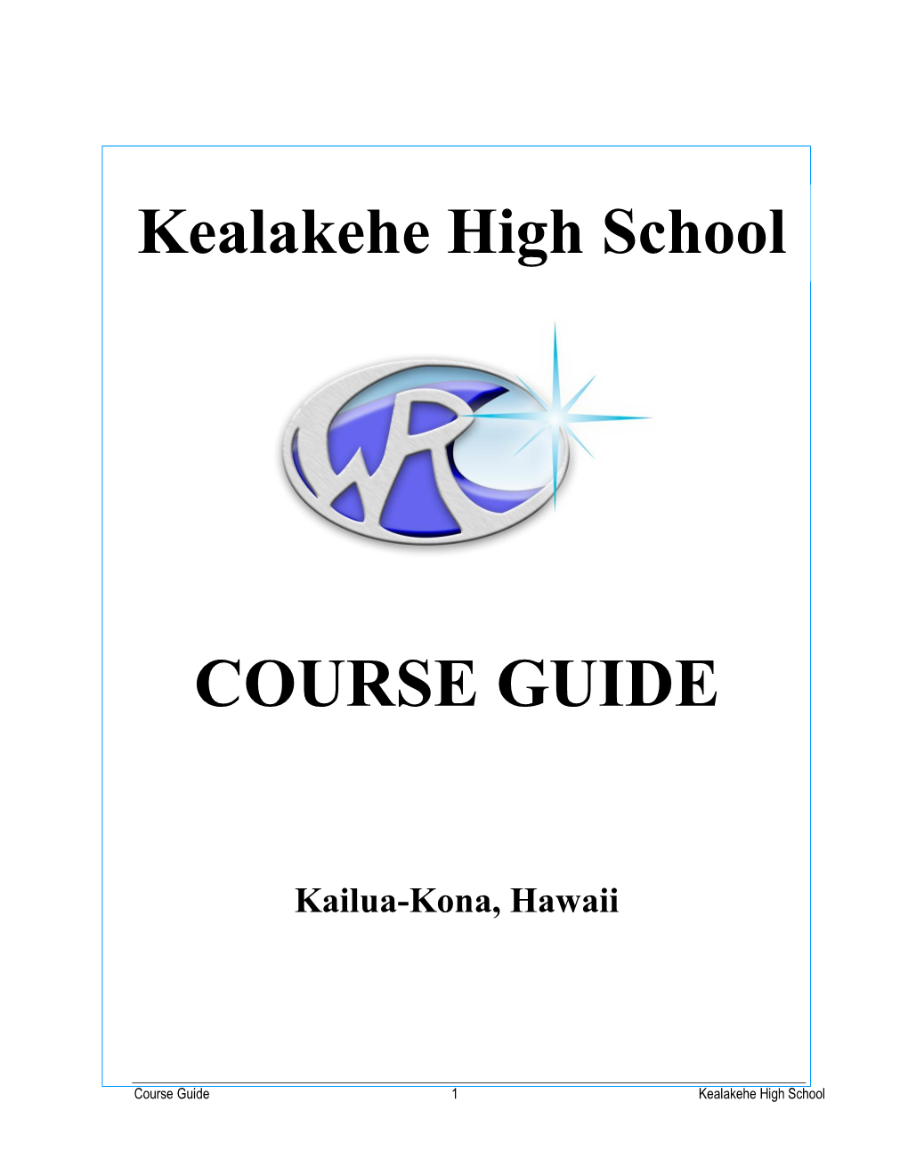 Course Guide