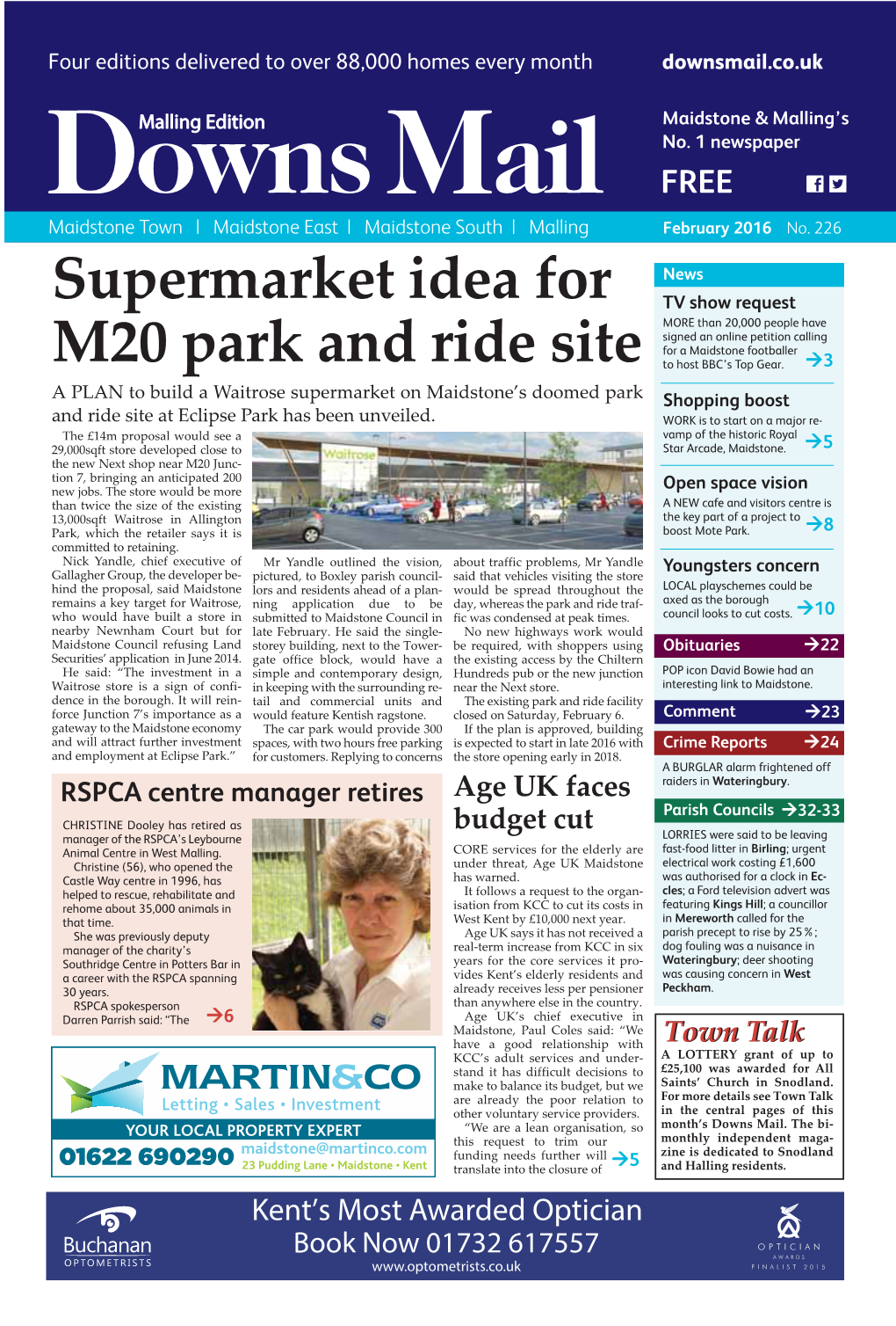 Supermarket Idea for M20 Park and Ride Site