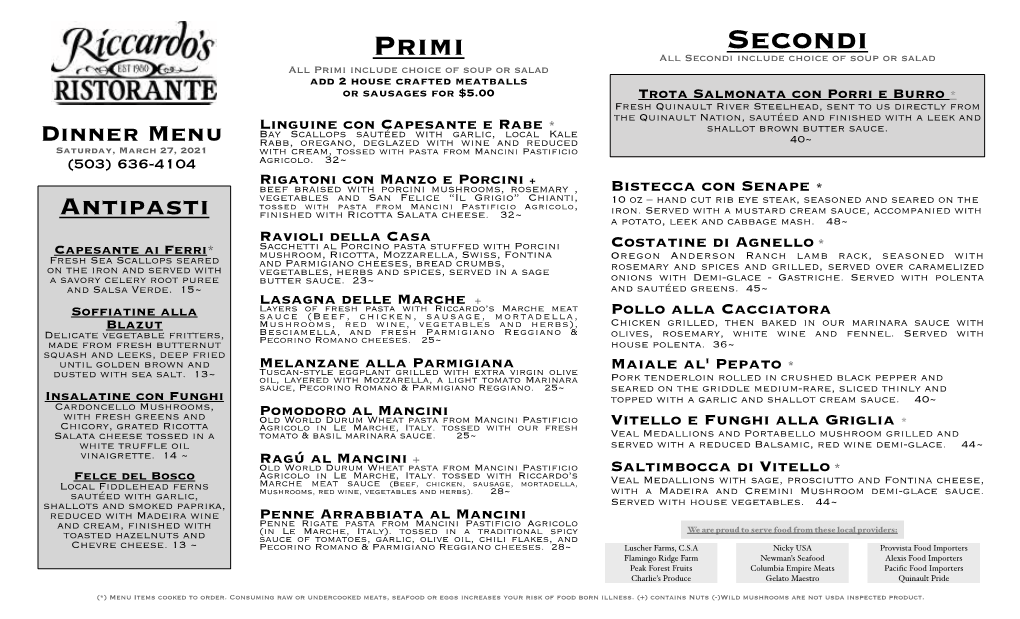 3-27-21 Dinner Menu Copy 2.Pages