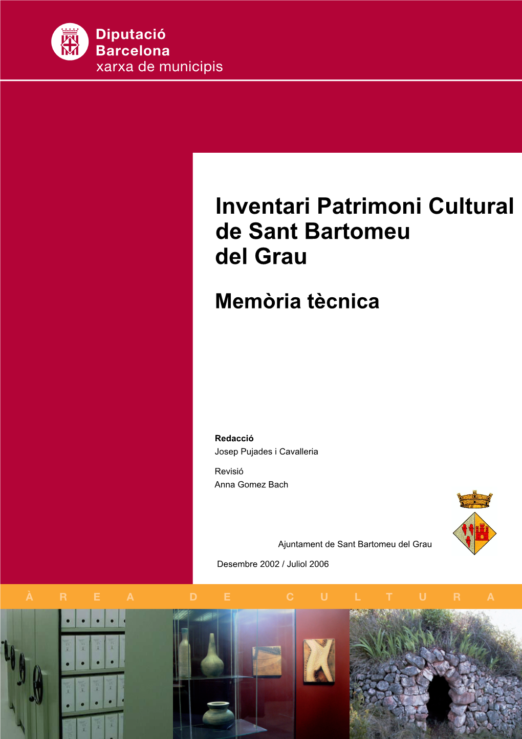 Inventari Patrimoni Cultural De Sant Bartomeu Del Grau