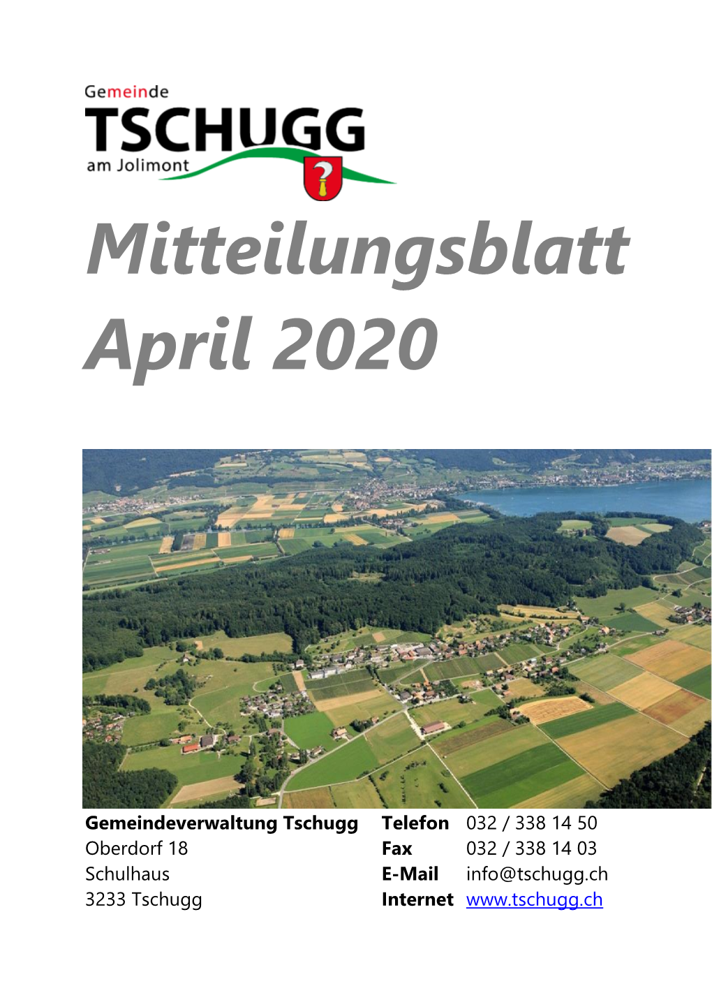 Mitteilungsblatt April 2020