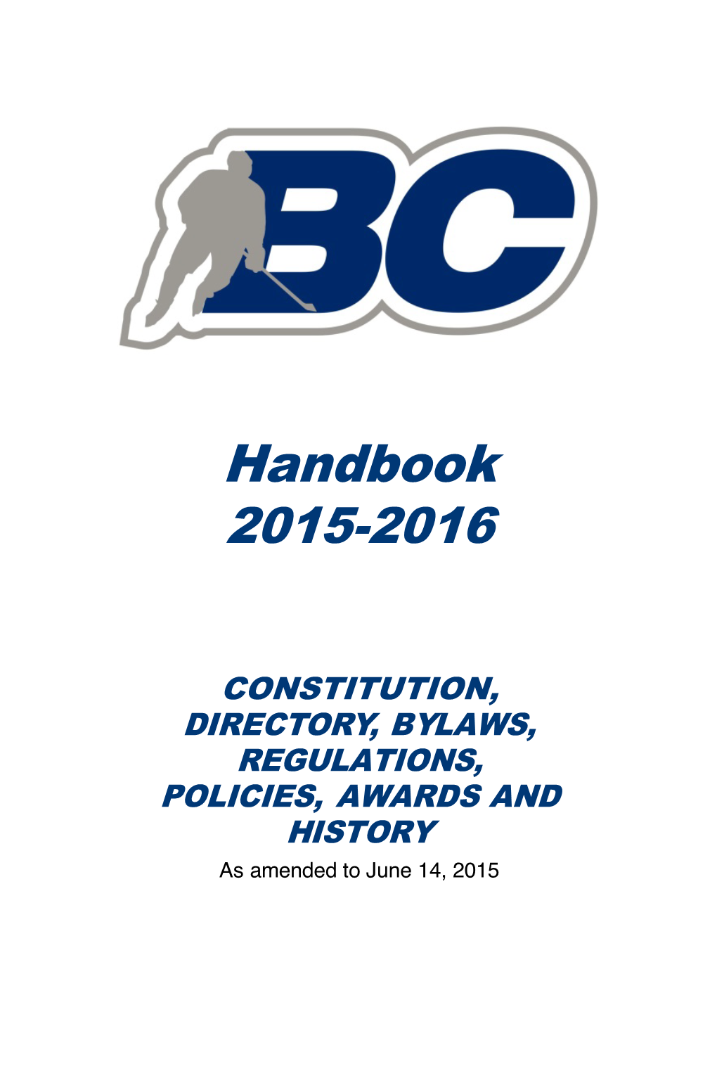 Handbook 2015-2016