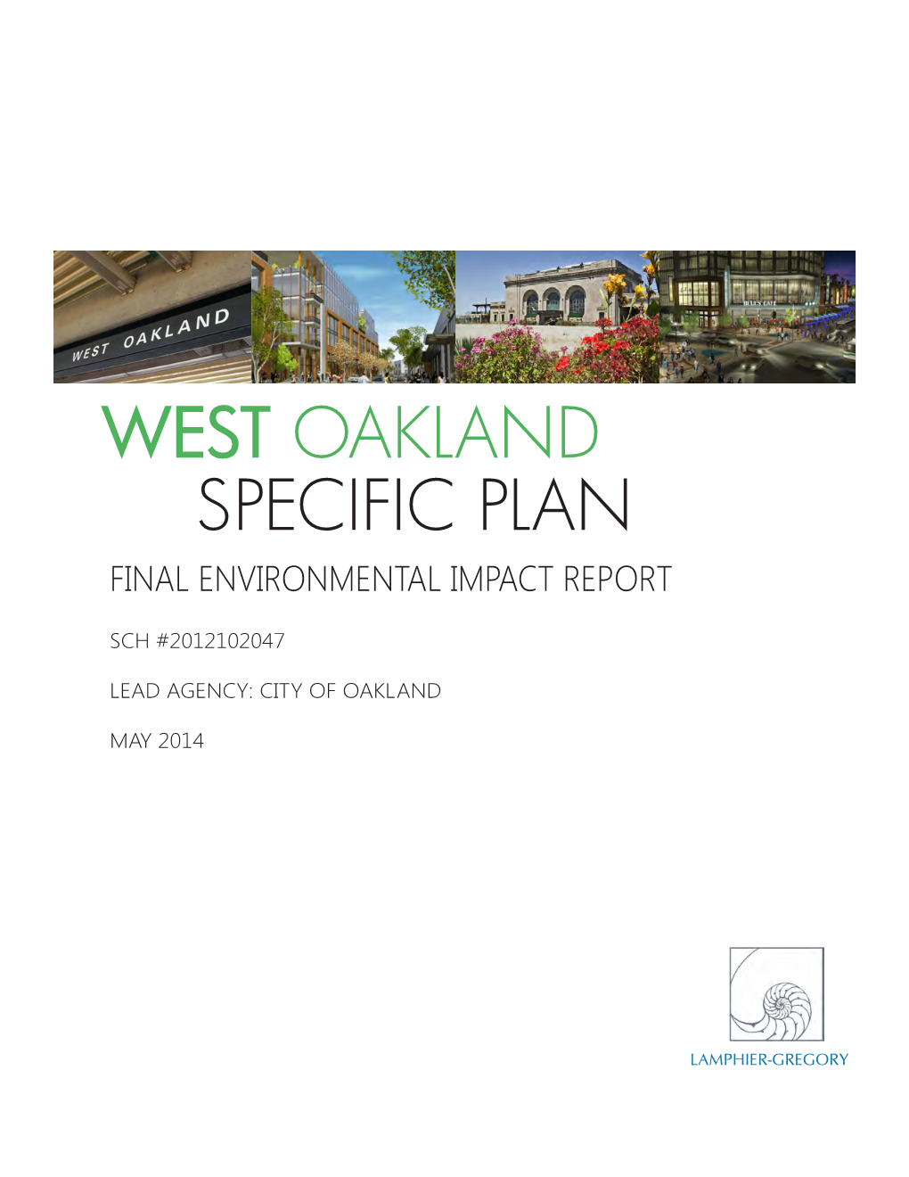 WEST OAKLAND SPECIFIC PLAN Final Environmpublic Reviewental Impact DRAFT Report