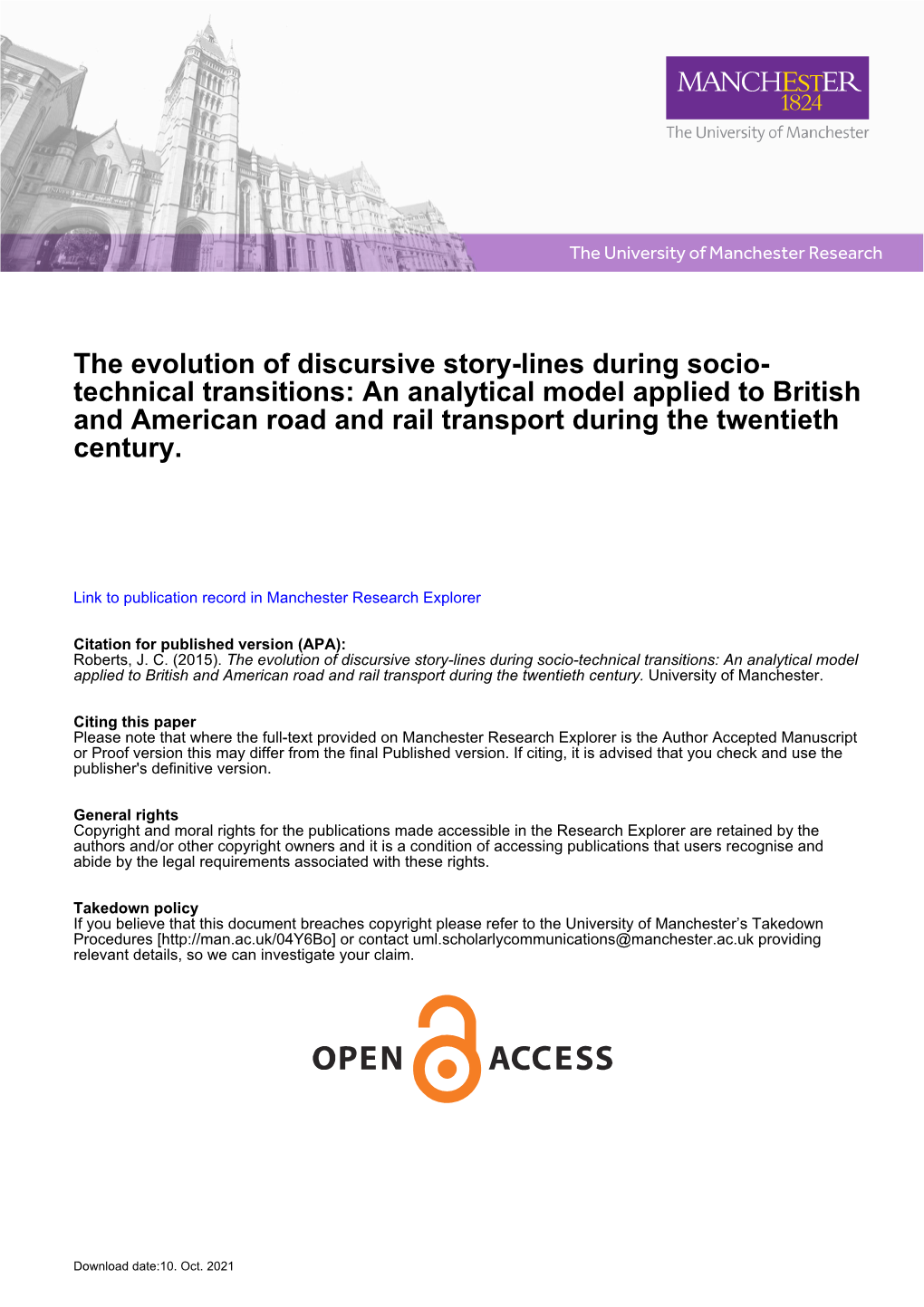 The Evolution of Discursive Story-Lines During Socio-Technical Transitions