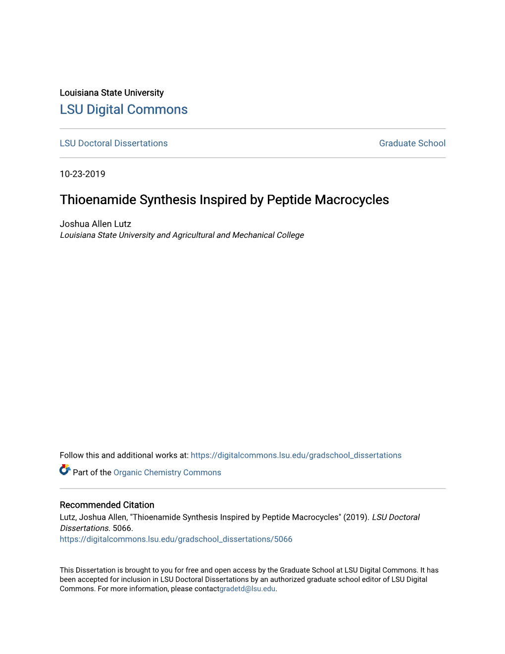 Thioenamide Synthesis Inspired by Peptide Macrocycles