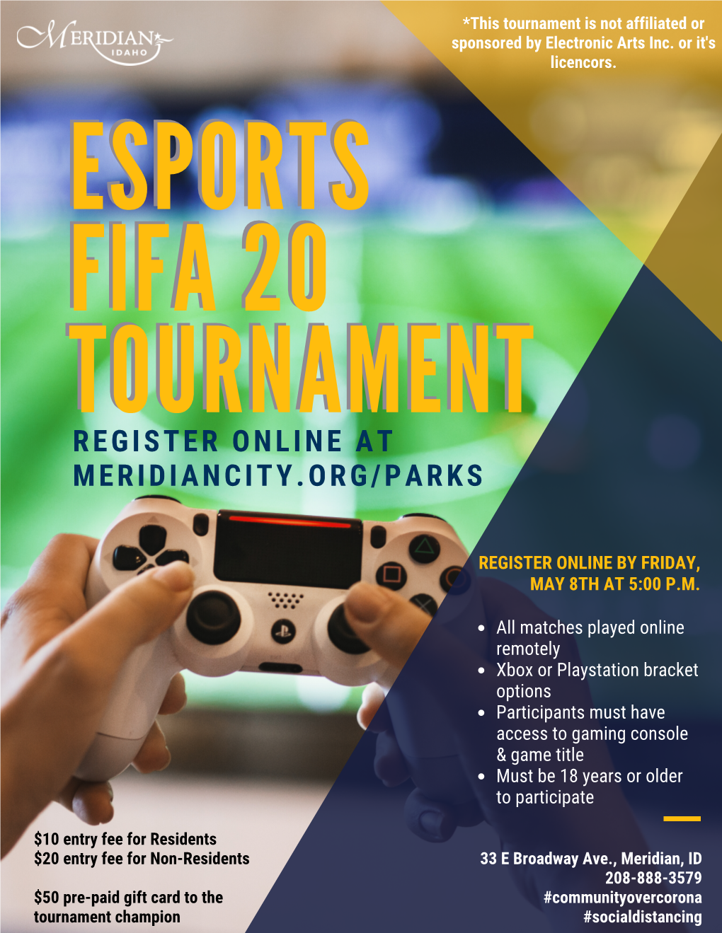 Copy of Esports FIFA 20 Tournament