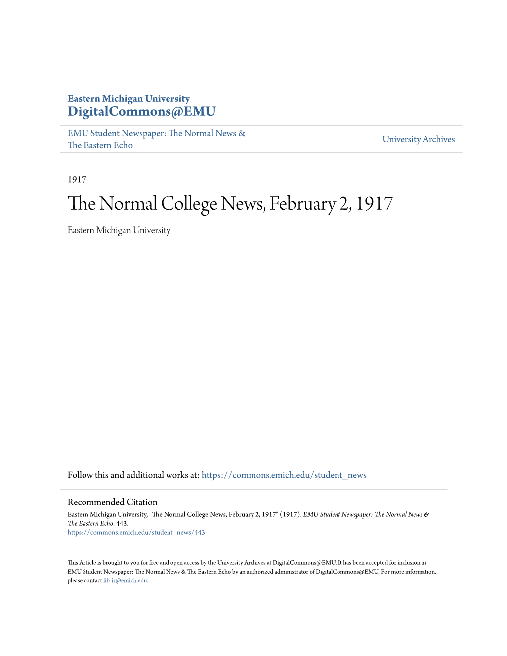 The. Nor01al College New" S