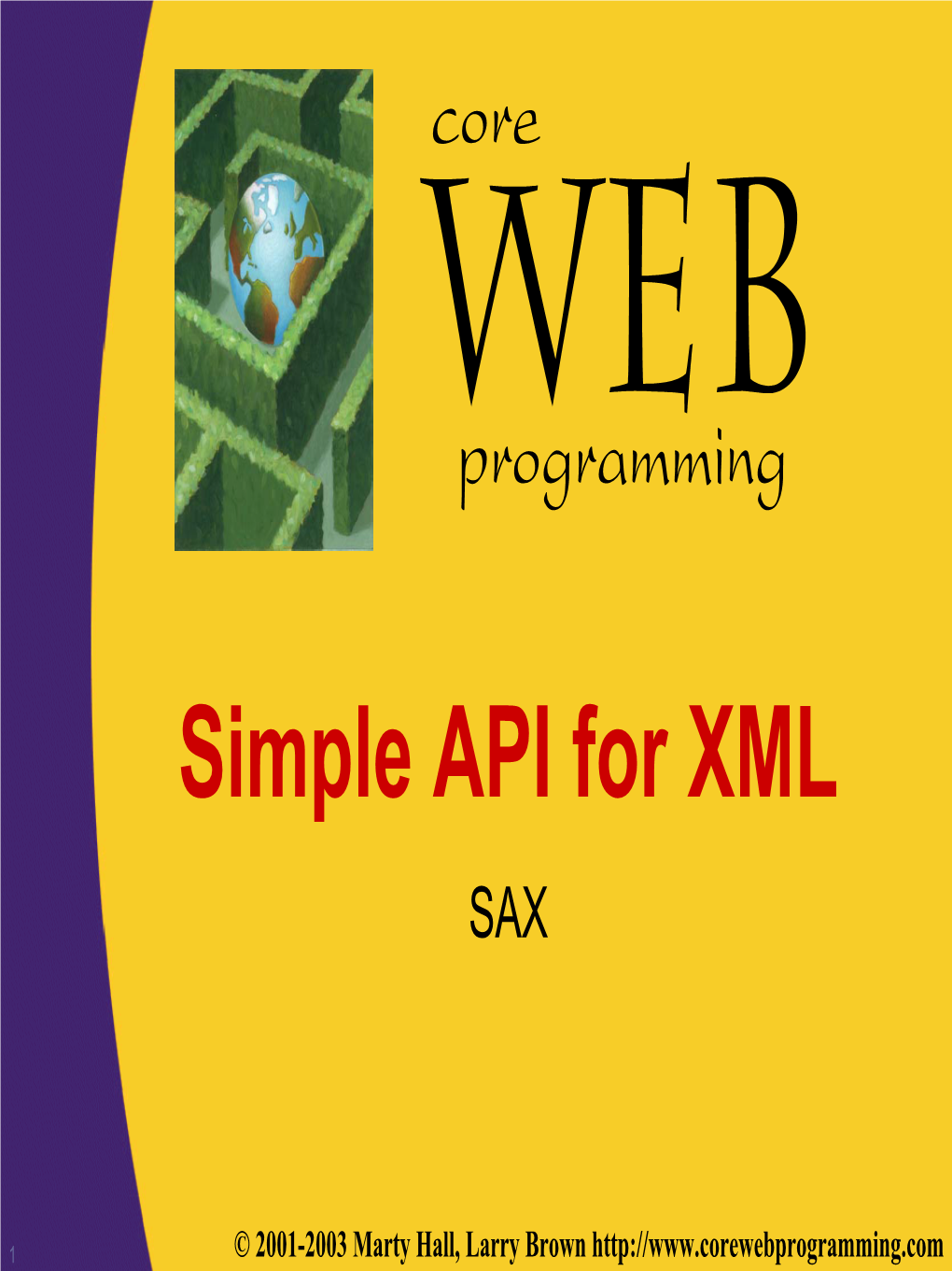 Simple API for XML SAX