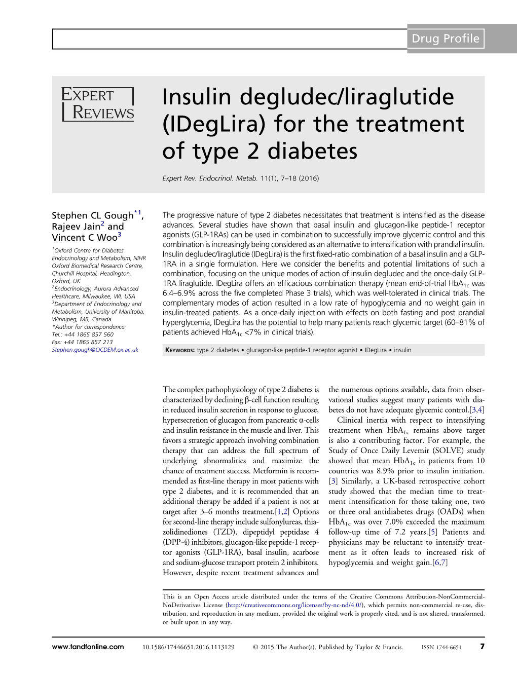 Insulin Degludec/Liraglutide (Ideglira) for the Treatment of Type 2 Diabetes