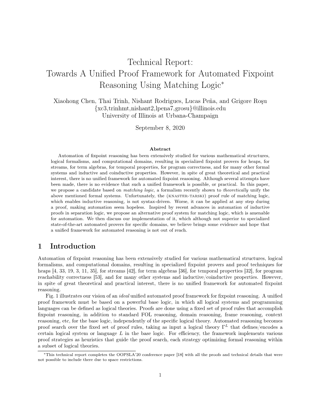 Towards a Unified Proof Framework for Automated Fixpoint Reasoning