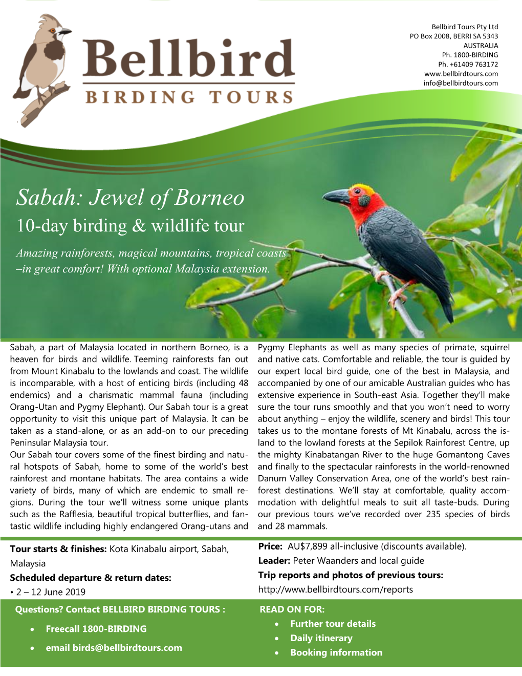 Sabah: Jewel of Borneo