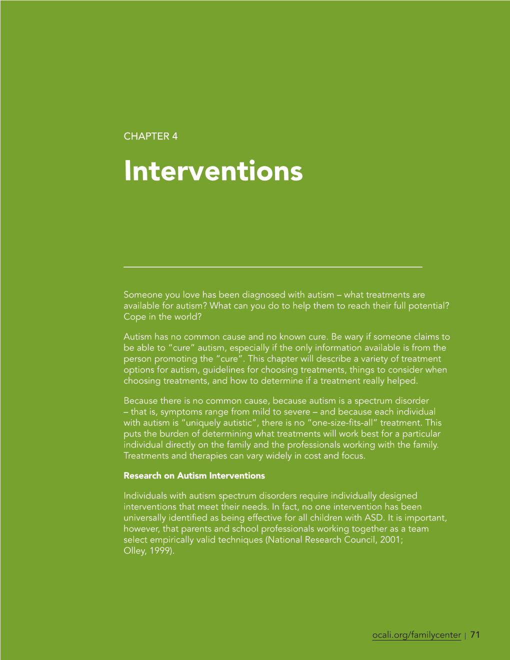 Interventions