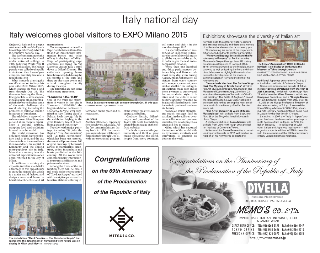 Italy National Day